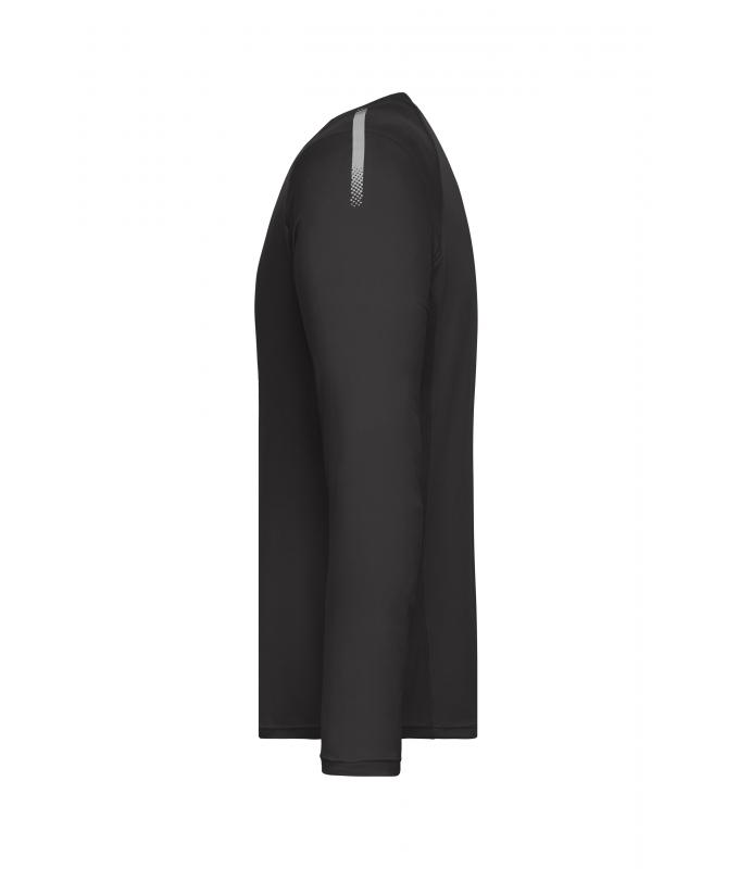 Men Men's Sports Shirt Long-Sleeved RCS Black 10241