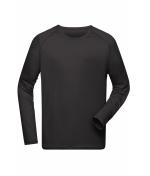 Men Men's Sports Shirt Long-Sleeved RCS Black 10241