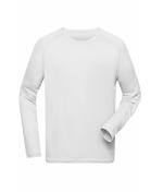 Men Men's Sports Shirt Long-Sleeved RCS White 10241