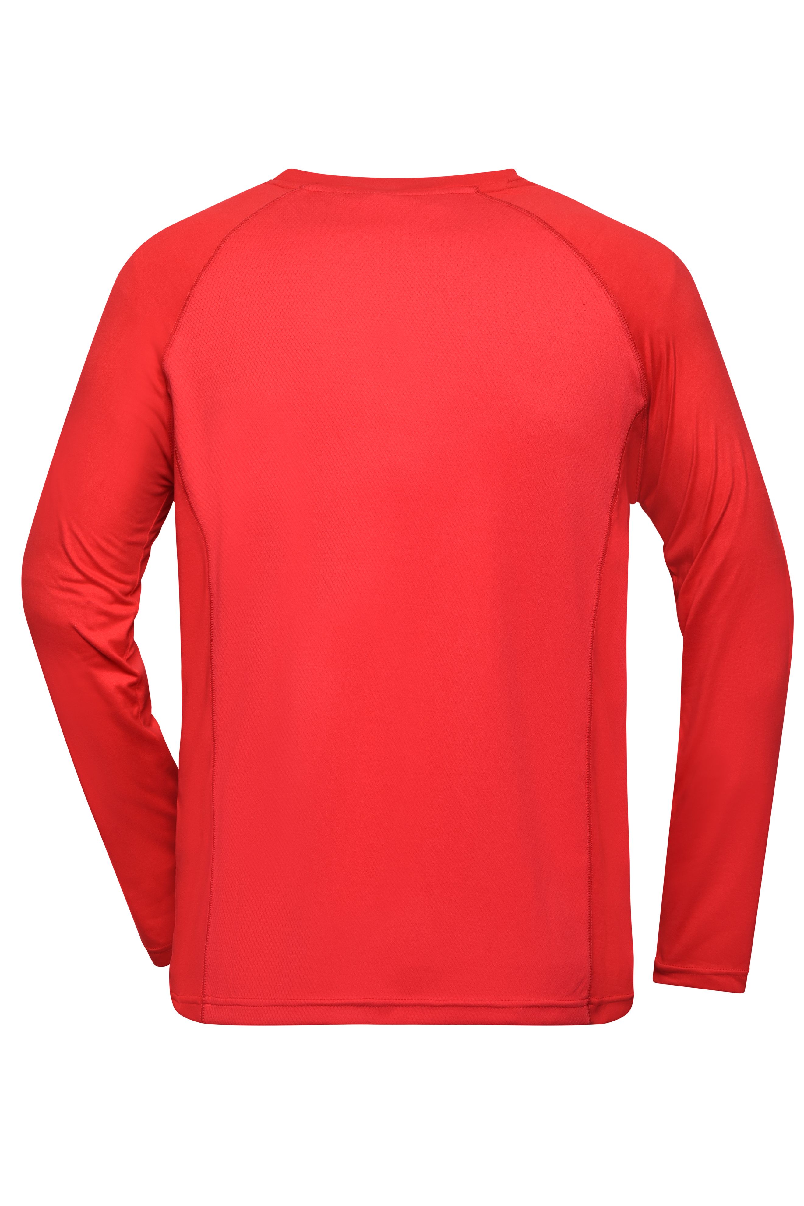 Men Men's Sports Shirt LongSleeved BrightredDaiber