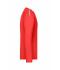 Herren Men's Sports Shirt Long-Sleeved Bright-red 10241