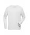 Herren Men's Sports Shirt Long-Sleeved White 10241