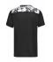 Men Men's Sports Shirt Black/black-printed 10243