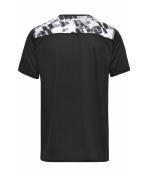 Heren Men's Sports Shirt Zwart/zwart-grijs-bedrukt 10243