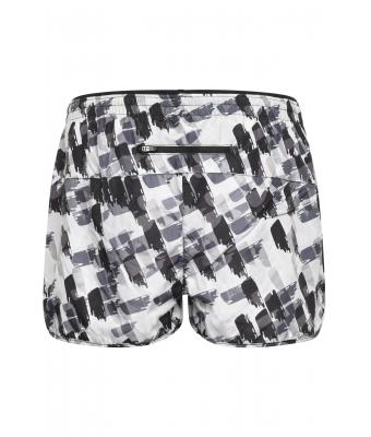 Dames Ladies' Sports Shorts Zwart-grijs-bedrukt 10244