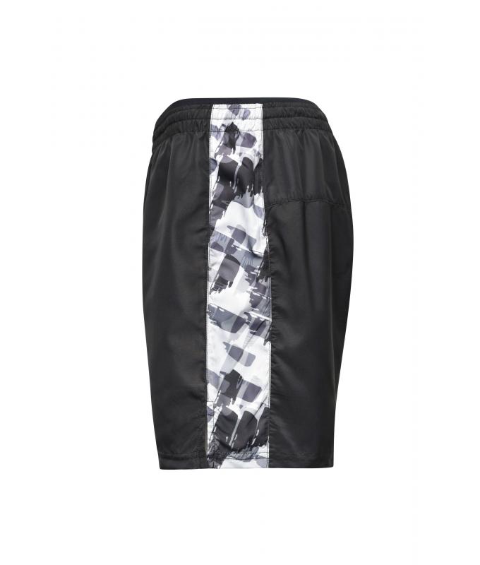 Men Men's Sports Shorts Black/black-printed 10245