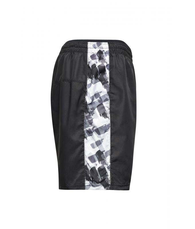 Men Men's Sports Shorts Black/black-printed 10245