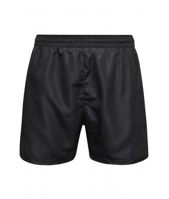 Heren Men's Sports Shorts Zwart/zwart-grijs-bedrukt 10245
