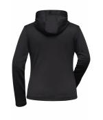 Ladies Ladies' Sports Zip Hoody Black 10249