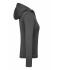 Femme Sweat à capuche sport zippé femme Mélange-foncé 10249