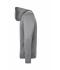 Heren Men's Sports Zip Hoody Licht melange 10250