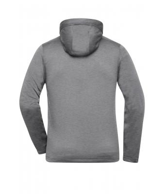 Heren Men's Sports Zip Hoody Licht melange 10250