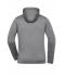 Heren Men's Sports Zip Hoody Licht melange 10250