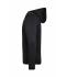 Homme Sweat à capuche sport zippé homme Noir 10250