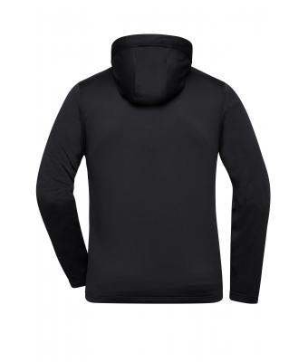 Homme Sweat à capuche sport zippé homme Noir 10250