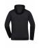 Homme Sweat à capuche sport zippé homme Noir 10250