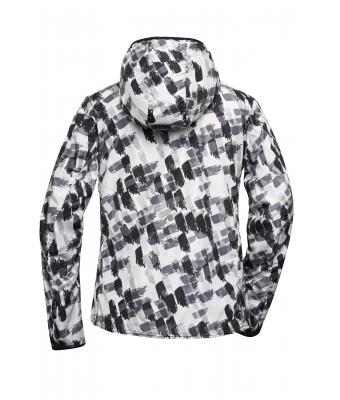 Dames Ladies' Sports Jacket Zwart-grijs-bedrukt 10251