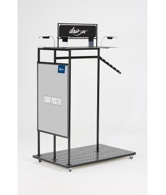 Unisex POS Rack Steel Steel-Daiber