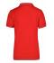 Damen Ladies' Elastic Polo Red/white 7959