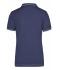Ladies Ladies' Elastic Polo Navy/white 7959