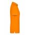 Dames Ladies' Elastic Polo Oranje/wit 7959