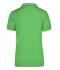 Femme Polo extensible femme Vert-citron/blanc 7959