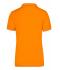 Femme Polo extensible femme Orange/blanc 7959
