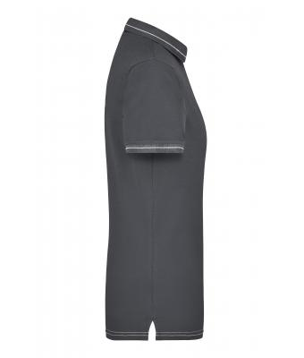 Femme Polo extensible femme Graphite/blanc 7959