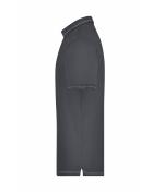 Herren Men's Elastic Polo Graphite/white 7995