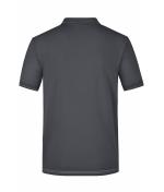 Herren Men's Elastic Polo Graphite/white 7995