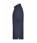 Herren Men's Elastic Polo Navy/white 7995