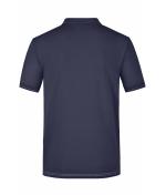 Herren Men's Elastic Polo Navy/white 7995