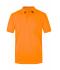Herren Men's Elastic Polo Orange/white 7995