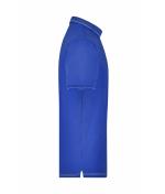 Herren Men's Elastic Polo Royal/white 7995