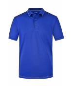 Herren Men's Elastic Polo Royal/white 7995