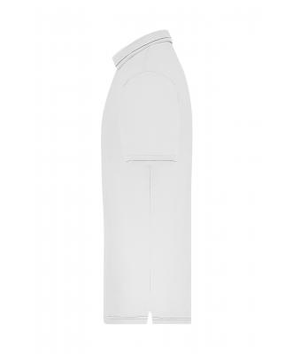 Homme Polo extensible homme Blanc/noir 7995