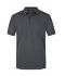 Homme Polo extensible homme Graphite/blanc 7995