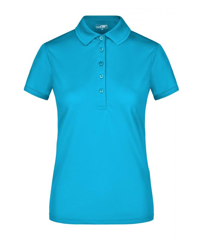 Damen Ladies' Active Polo Turquoise 8029