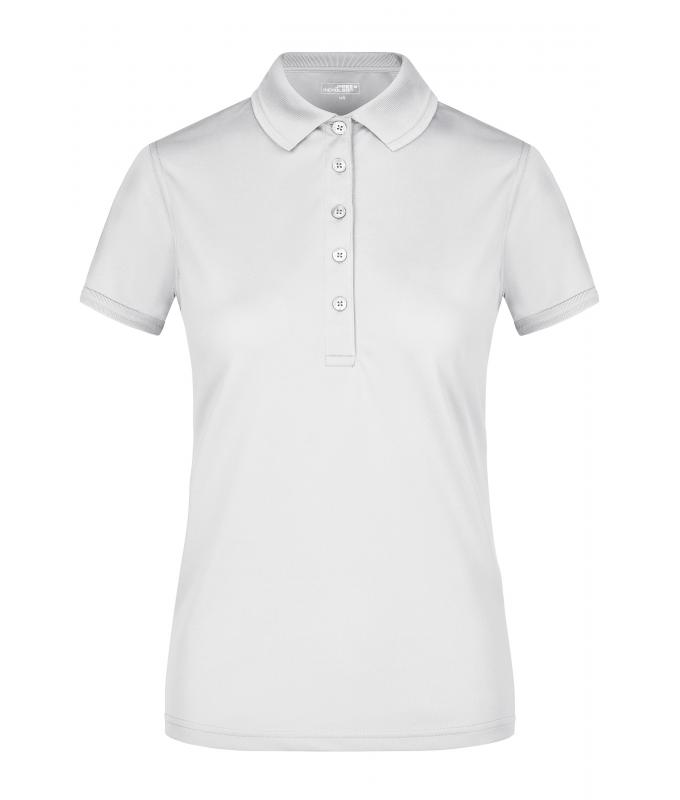 Damen Ladies' Active Polo White 8029