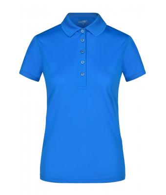 Femme Polo micro polyester femme Cobalt 8029