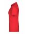 Femme Polo micro polyester femme Rouge 8029