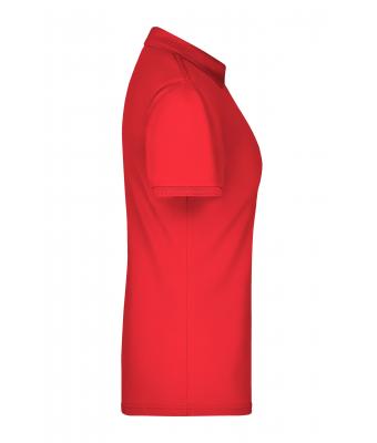 Femme Polo micro polyester femme Rouge 8029