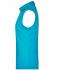 Damen Ladies' Active Polo Sleeveless Turquoise 8030
