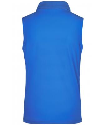 Dames Ladies' Active Polo Sleeveless Kobalt 8030