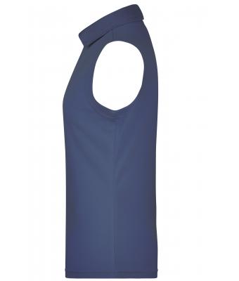 Ladies Ladies' Active Polo Sleeveless Navy 8030
