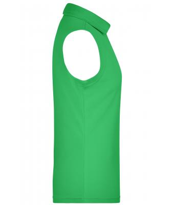 Dames Ladies' Active Polo Sleeveless Groen 8030
