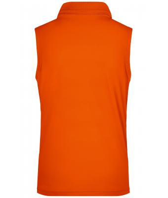 Dames Ladies' Active Polo Sleeveless Donkeroranje 8030