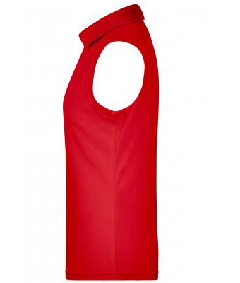 Ladies Ladies' Active Polo Sleeveless Red 8030