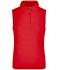 Dames Ladies' Active Polo Sleeveless Rood 8030