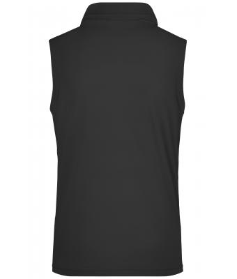 Damen Ladies' Active Polo Sleeveless Black 8030